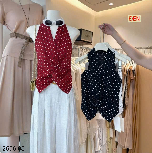 26HA2606.08 - ÁO CHẤM BI SÁT NÁCH WGWE