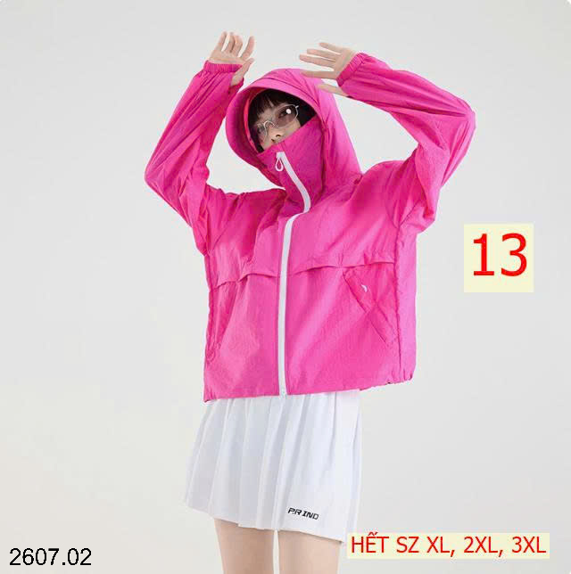 26HA2607.02 - ÁO KHOÁC MỎNG CHỐNG NẮNG CHO NỮ