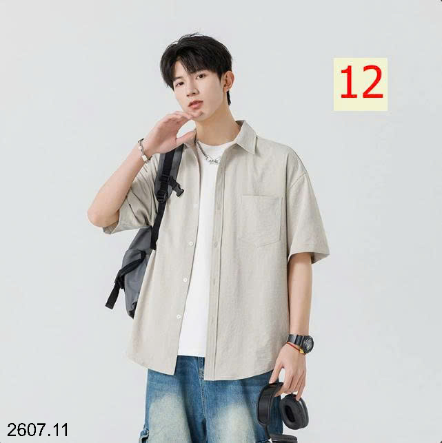 26HA2607.11 - SƠ MI NGẮN TAY NAM