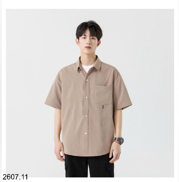 26HA2607.11 - SƠ MI NGẮN TAY NAM