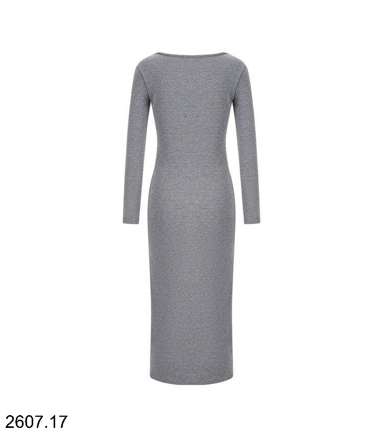 26HA2607.17 - VÁY THUN BODY DÁNG DÀI MOSE QUEEN