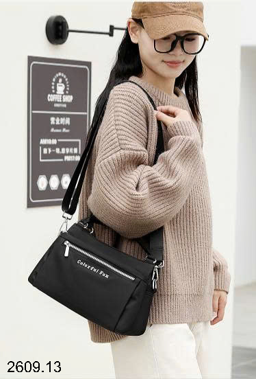 26HA2609.13 - TÚI XÁCH VẢI NỮ COLORFUL FOX