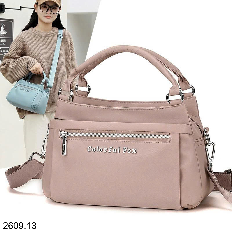 26HA2609.13 - TÚI XÁCH VẢI NỮ COLORFUL FOX