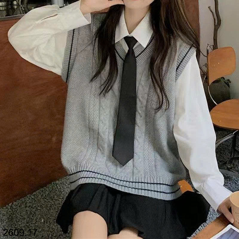 26HA2609.17 - ÁO GILE LEN CHO NỮ
