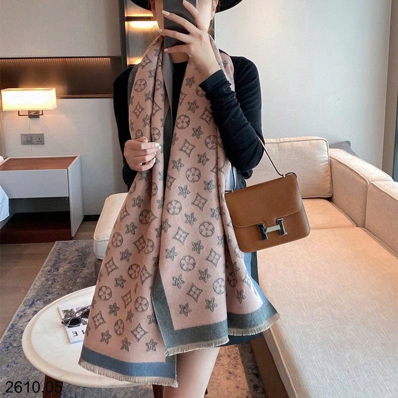 26HA2610.05 - KHĂN LEN HOẠ TIẾT HÃNG BẢN TO