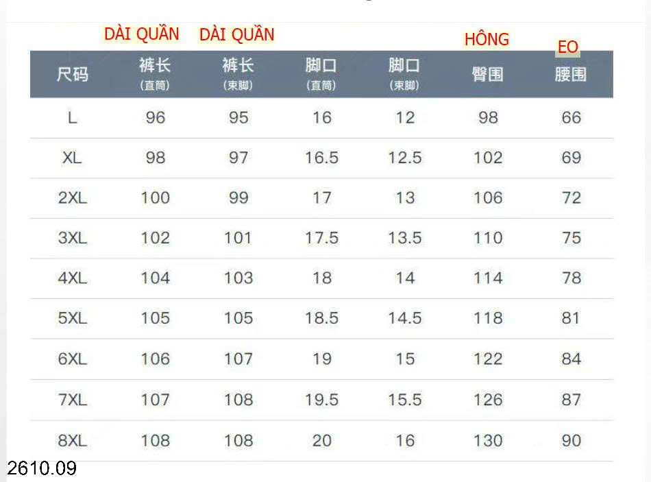 26HA2610.09 - QUẦN THỂ THAO LỤA BĂNG NAM