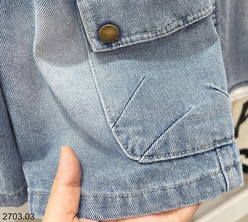 26HA2703.03 - SHORT JEAN KACADY BÉ TRAI