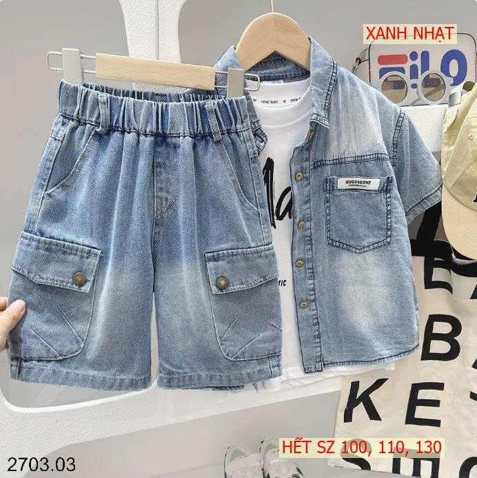 26HA2703.03 - SHORT JEAN KACADY BÉ TRAI