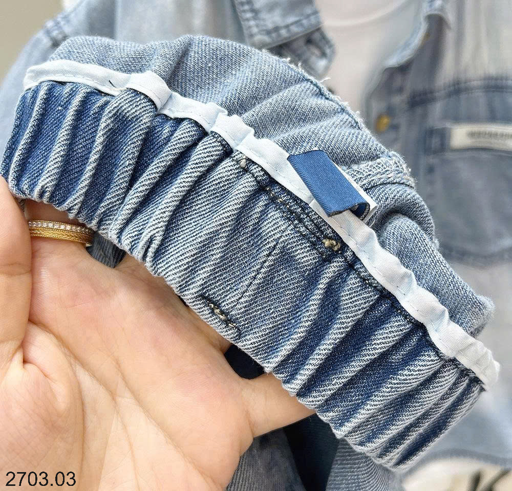 26HA2703.03 - SHORT JEAN KACADY BÉ TRAI