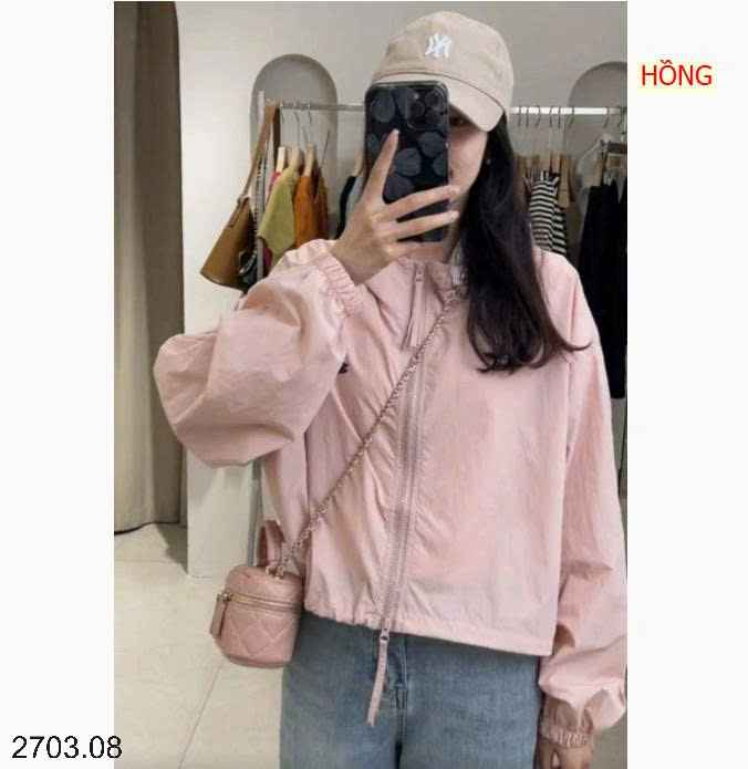 26HA2703.08 - ÁO KHOÁC GIÓ MỎNG NỮ