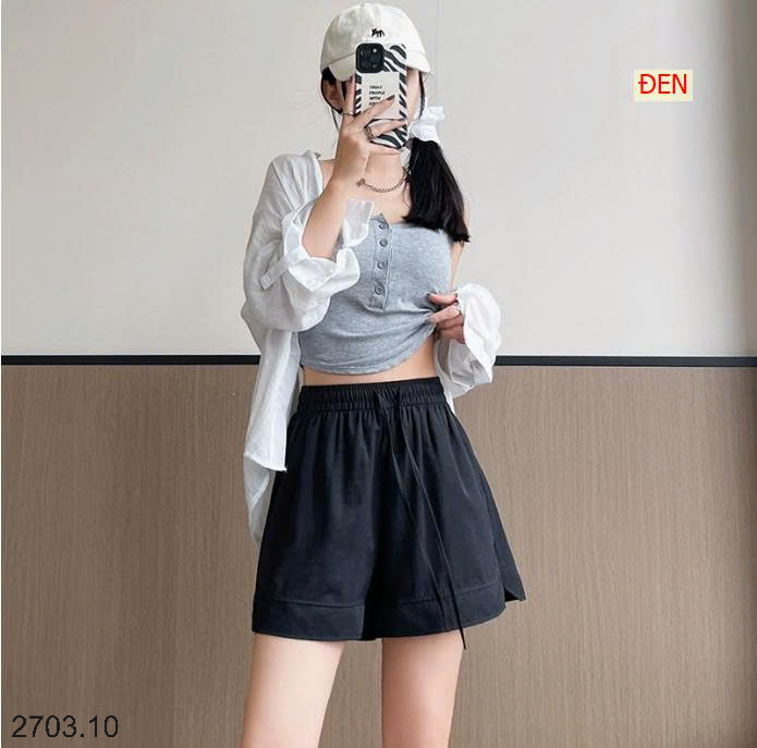 26HA2703.10 - QUẦN SHORT THỂ THAO YAMAMOTO NỮ