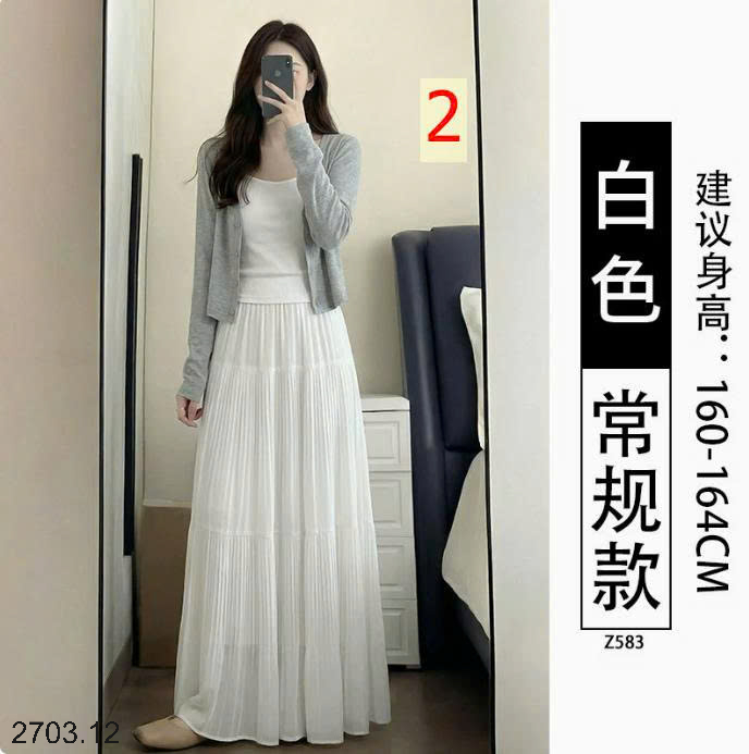 26HA2703.12 - CHÂN VÁY MIDI XÒE DÁNG DÀI CHO NỮ