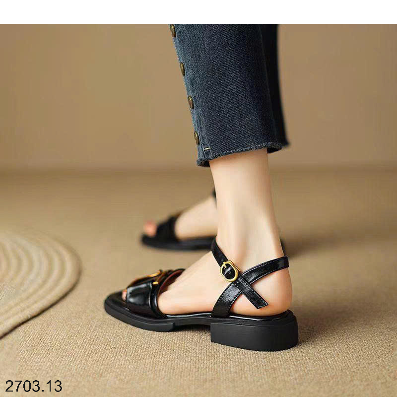 26HA2703.13 - SANDAL QUAI NGANG CHO NỮ