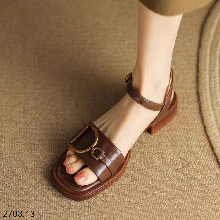 26HA2703.13 - SANDAL QUAI NGANG CHO NỮ