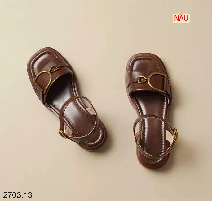 26HA2703.13 - SANDAL QUAI NGANG CHO NỮ