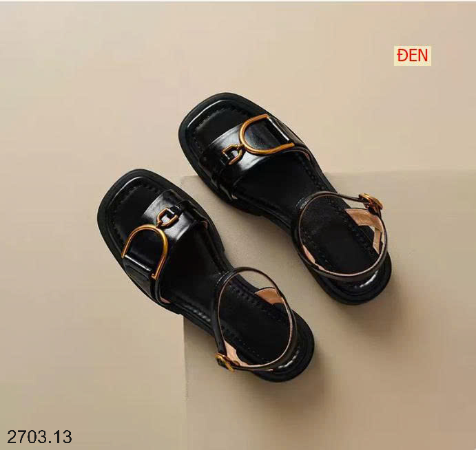 26HA2703.13 - SANDAL QUAI NGANG CHO NỮ