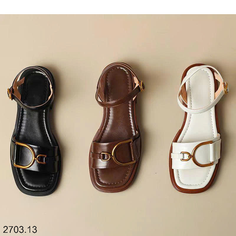 26HA2703.13 - SANDAL QUAI NGANG CHO NỮ
