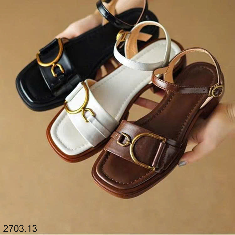 26HA2703.13 - SANDAL QUAI NGANG CHO NỮ