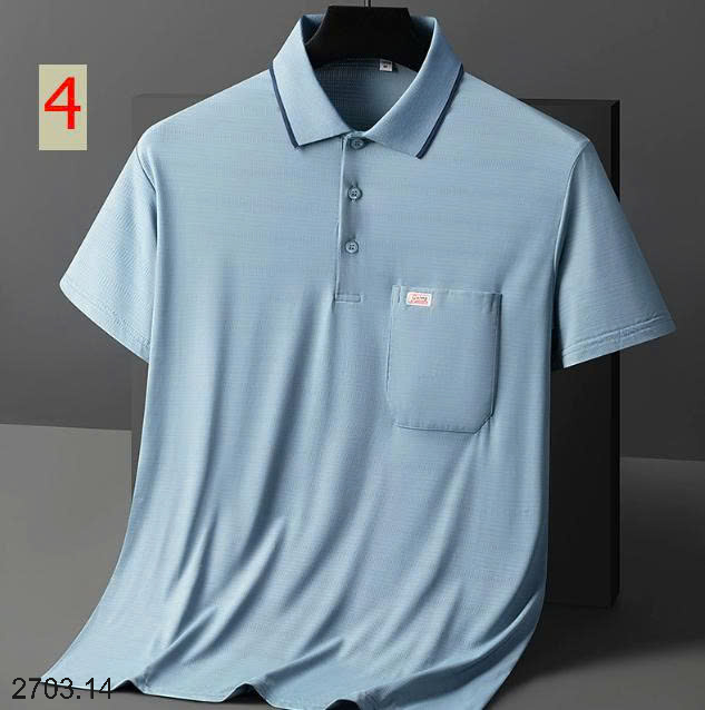 26HA2703.14 - POLO LỤA BĂNG NAM