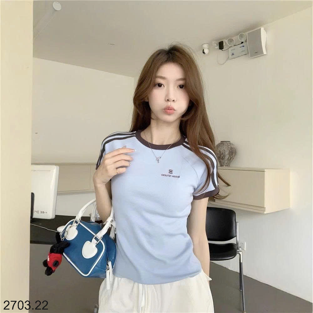 26HA2703.22 - ÁO THUN BABY TEEN BASIC NỮ
