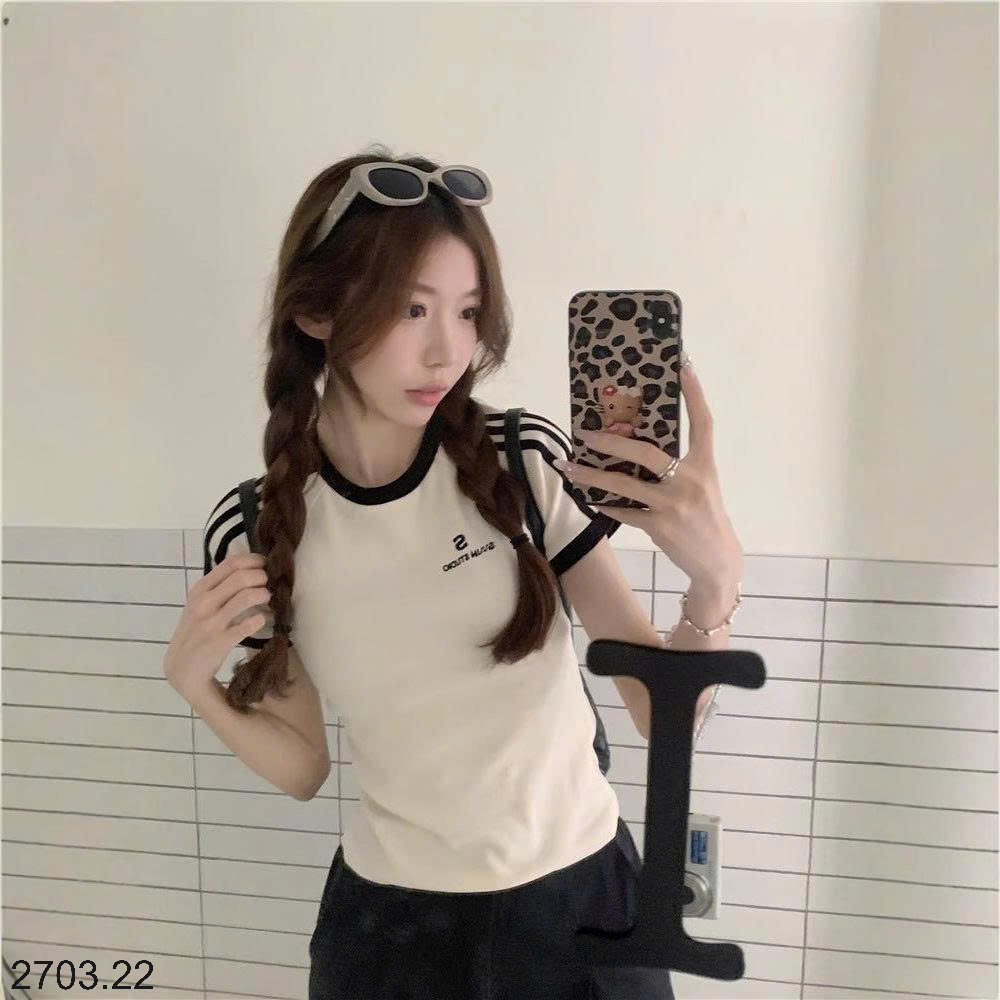 26HA2703.22 - ÁO THUN BABY TEEN BASIC NỮ