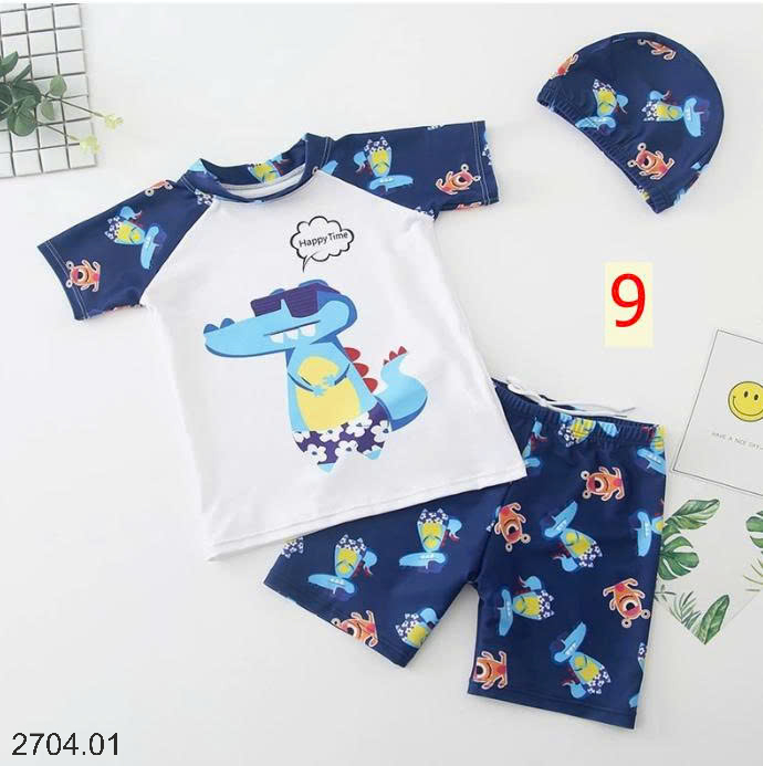26HA2704.01 - SET ĐỒ BƠI BÉ TRAI