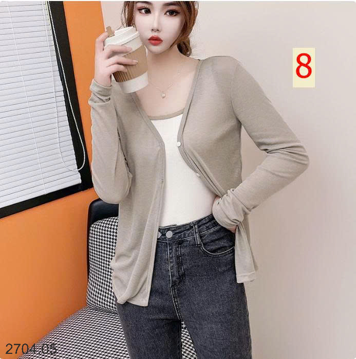 26HA2704.05 - ÁO CARDIGAN KHOÁC NHẸ MÙA HÈ