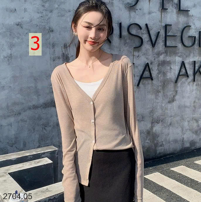26HA2704.05 - ÁO CARDIGAN KHOÁC NHẸ MÙA HÈ