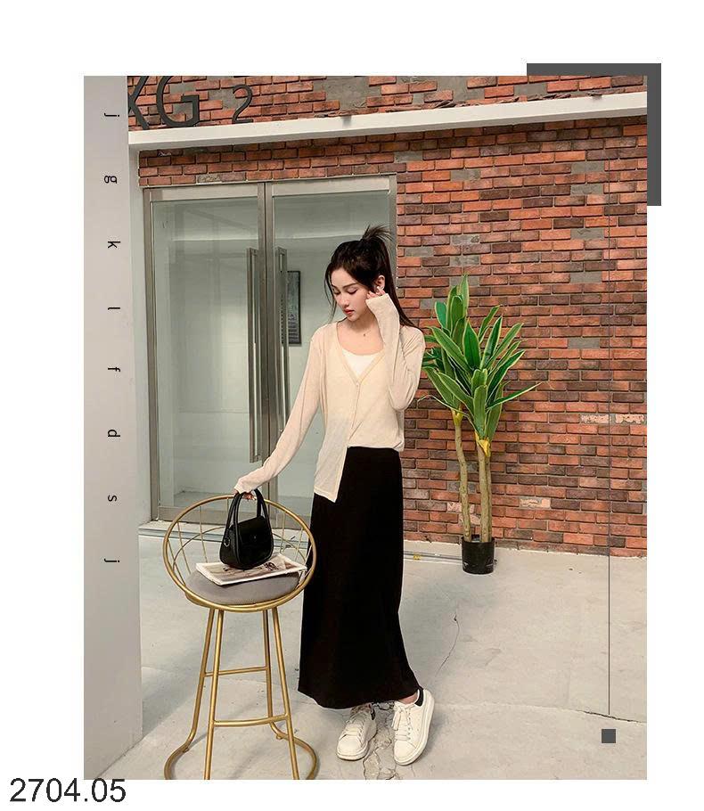 26HA2704.05 - ÁO CARDIGAN KHOÁC NHẸ MÙA HÈ