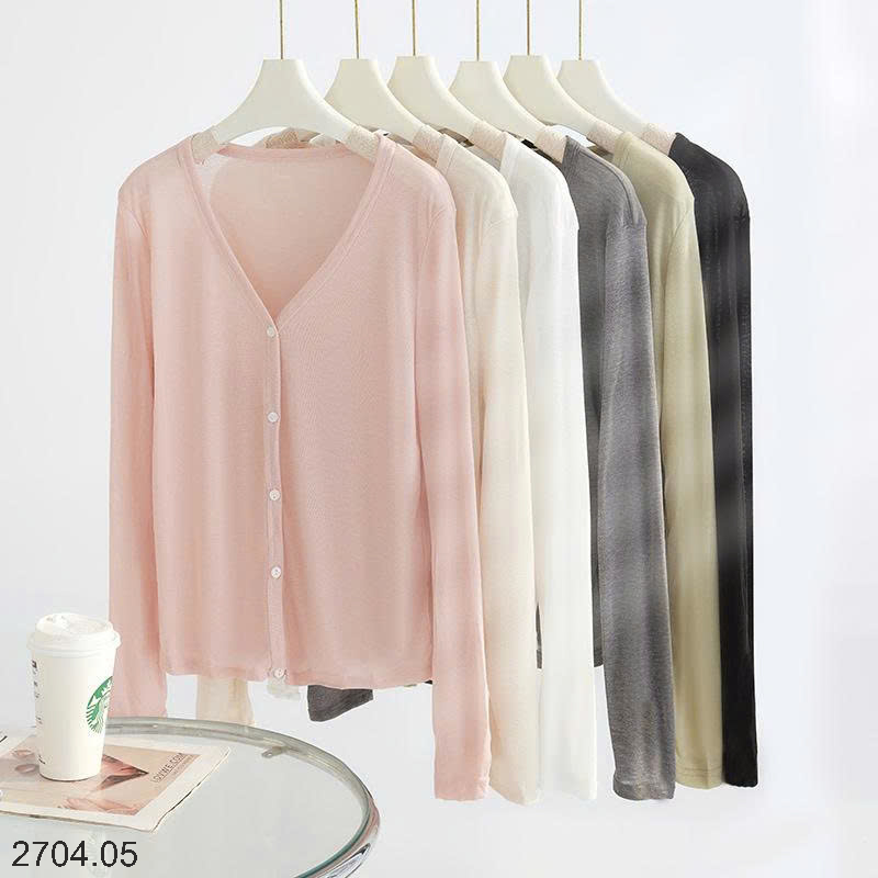 26HA2704.05 - ÁO CARDIGAN KHOÁC NHẸ MÙA HÈ