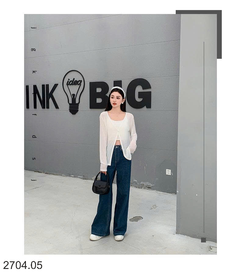 26HA2704.05 - ÁO CARDIGAN KHOÁC NHẸ MÙA HÈ