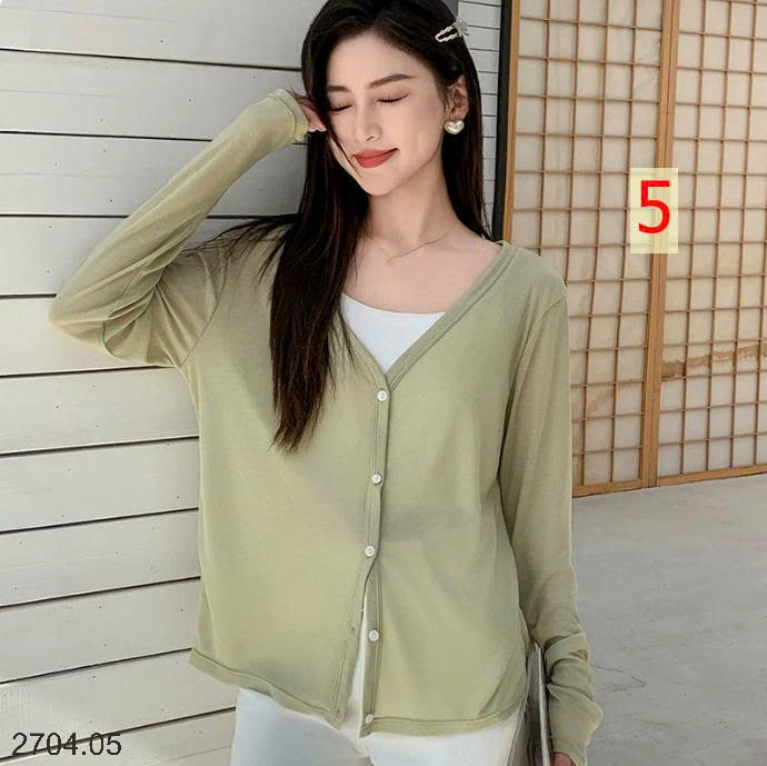 26HA2704.05 - ÁO CARDIGAN KHOÁC NHẸ MÙA HÈ