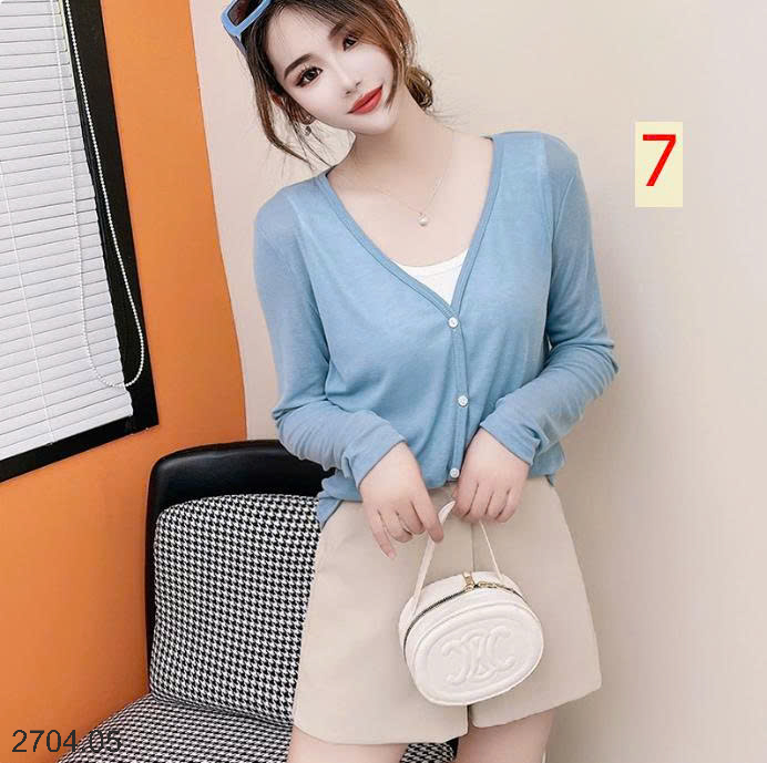 26HA2704.05 - ÁO CARDIGAN KHOÁC NHẸ MÙA HÈ