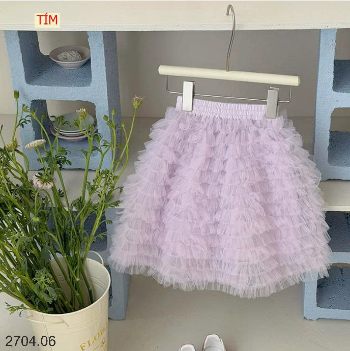 26HA2704.06 - CHÂN VÁY TUTU BÉ GÁI