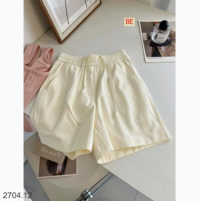 26HA2704.12 - SHORT JEAN CẠP CHUN CHO NỮ