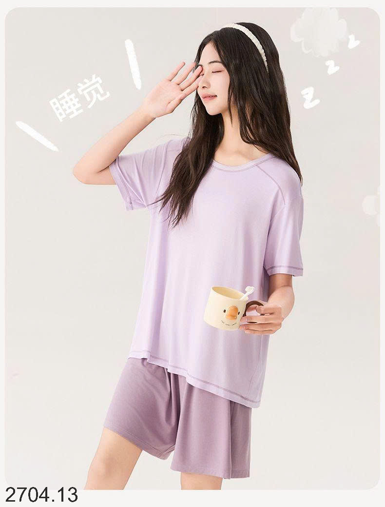 26HA2704.13 - BỘ MẶC NHÀ MODAL THUN LẠNH SIÊU MỀN MÁT