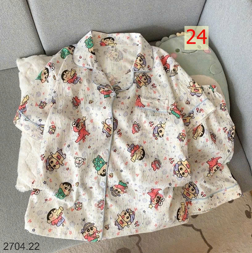 26HA2704.22 - BỘ PIZAMA MẶC NHÀ CHO NỮ