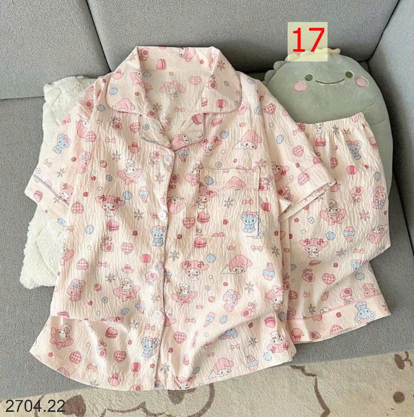 26HA2704.22 - BỘ PIZAMA MẶC NHÀ CHO NỮ