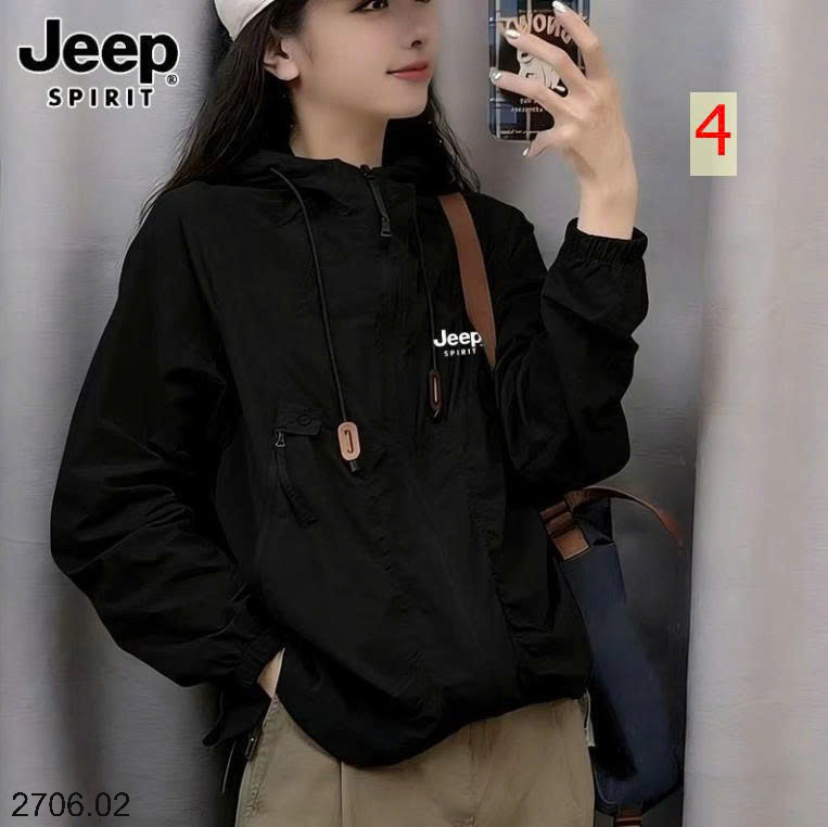 26HA2706.02 - ÁO KHOÁC GIÓ JEEP CHO NỮ