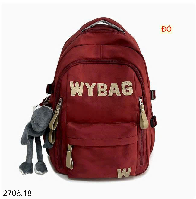 26HA2706.18 - BA LÔ TRUNG HỌC WYBAG