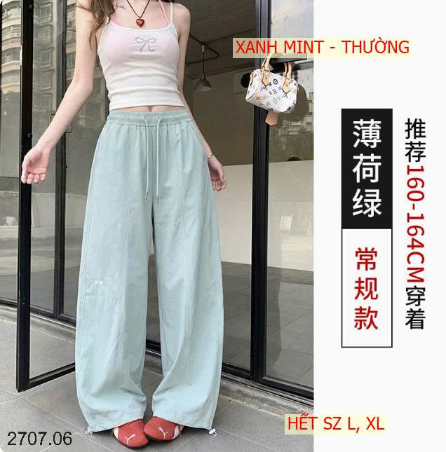26HA2707.06 - QUẦN ỐNG RỘNG NHANH KHÔ NỮ