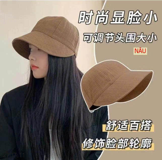 26HA2707.11 - MŨ CHỐNG NẮNG THỜI TRANG CHO NỮ