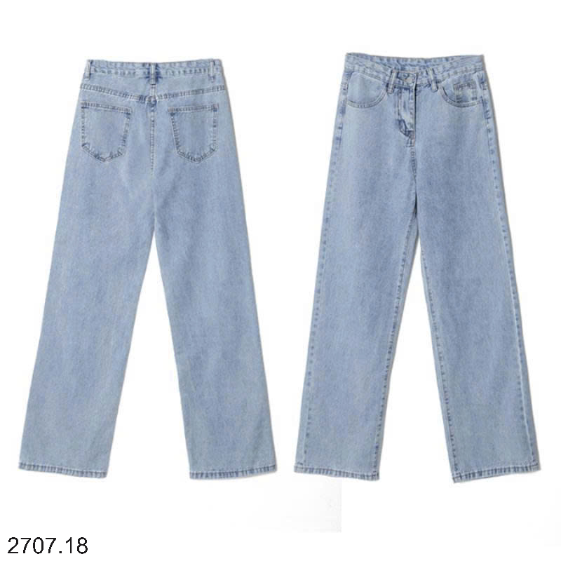 26HA2707.18 - QUẦN JEANS SUÔNG HACK DÁNG