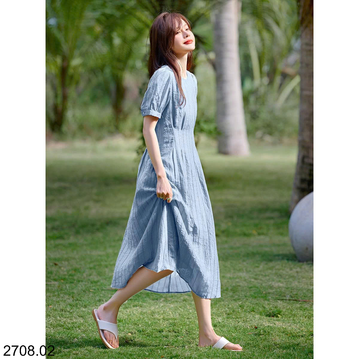 26HA2708.02 - VÁY TENCEL NỮ