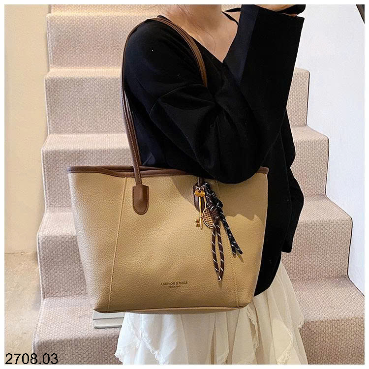 26HA2708.03 - TÚI TOTE BASIC CHO NỮ