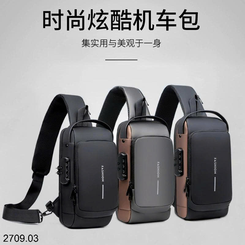 26HA2709.03 - TÚI NAM ĐEO NGỰC FASHION CHỐNG TRỘM