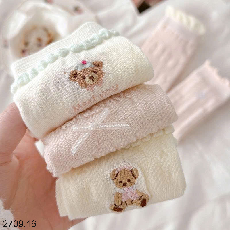 26HA2709.16 - SET 10 ĐÔI TẤT CỔ HOẠT HÌNH CHO NỮ