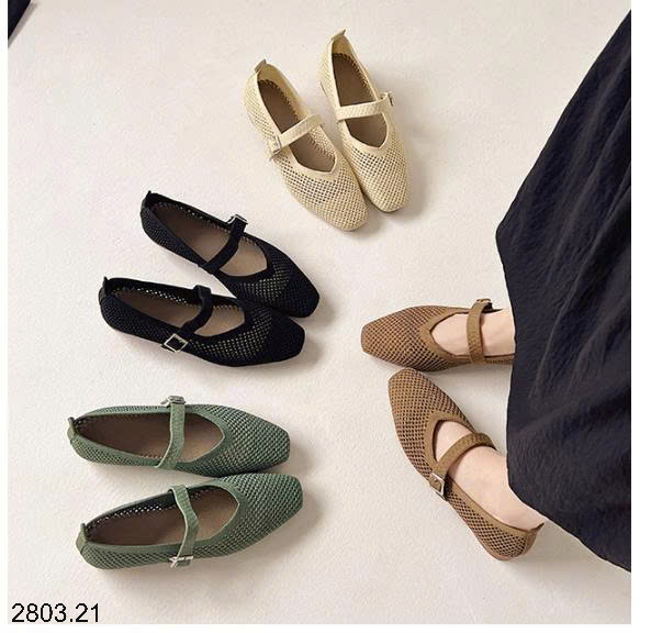 26HA2803.21 - GIÀY LƯỚI MARRY JANE