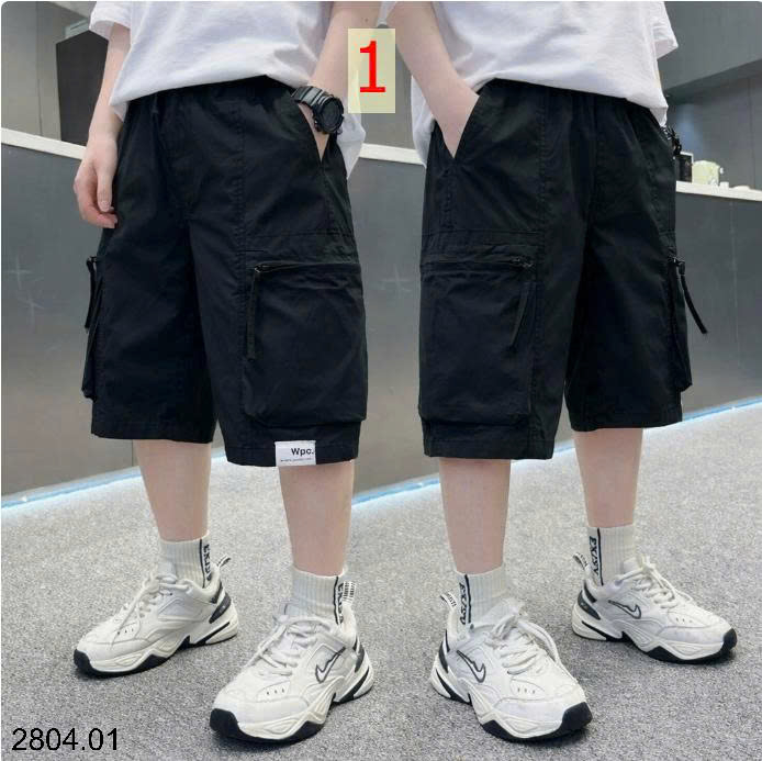 26HA2804.01 - QUẦN SHORT THỂ THAO TÚI HỘP SIZE ĐẠI BÉ TRAI