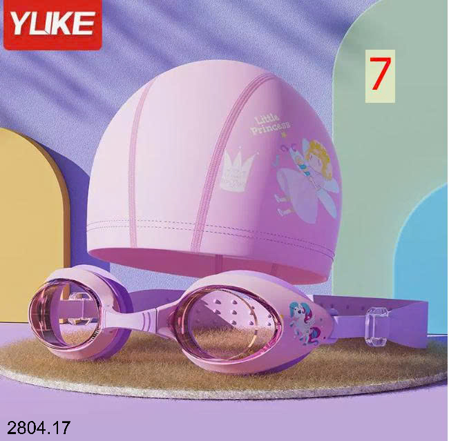 26HA2804.17 - SET MŨ KÈM KÍNH BƠI YUKE CHO BÉ